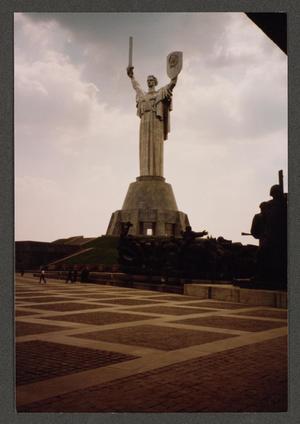Primary view of object titled '[Motherland Monument in Kiev]'.
