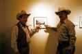 Photograph: [Cactus Jack and Skillet at Fine Arts Museum]