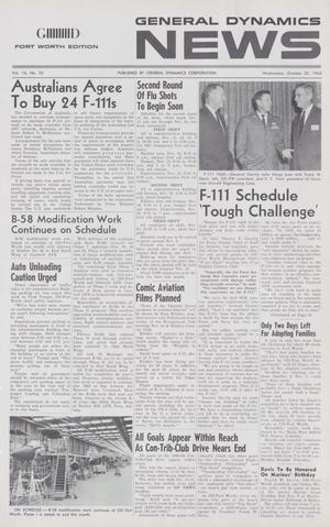 General Dynamics News, Volume 16, Number 22, October 30, 1963
