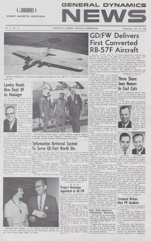 General Dynamics News, Volume 17, Number 15, July 15, 1964