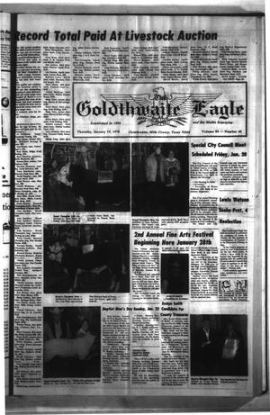 Primary view of object titled 'The Goldthwaite Eagle (Goldthwaite, Tex.), Vol. 84, No. 40, Ed. 1 Thursday, January 19, 1978'.