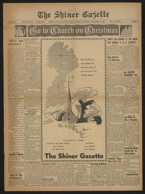 The Shiner Gazette (Shiner, Tex.), Vol. 67, No. 52, Ed. 1 Thursday, December 24, 1959