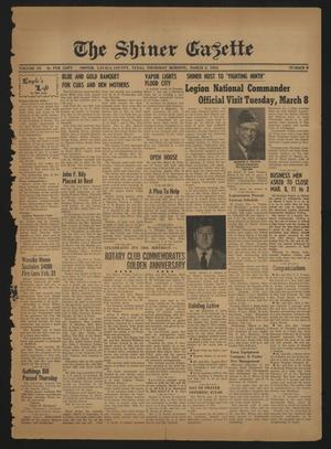 The Shiner Gazette (Shiner, Tex.), Vol. 63, No. 9, Ed. 1 Thursday, March 3, 1955