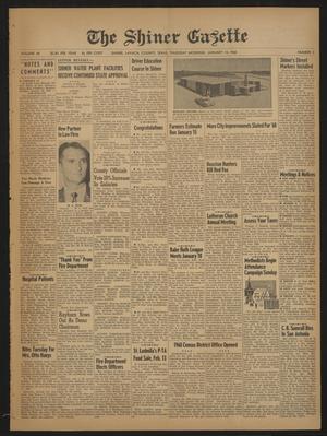 The Shiner Gazette (Shiner, Tex.), Vol. 68, No. 2, Ed. 1 Thursday, January 14, 1960