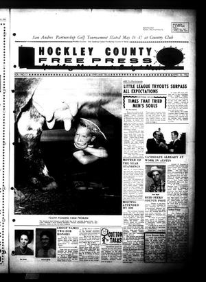 Primary view of object titled 'Hockley County Free Press (Levelland, Tex.), Vol. 1, No. 13, Ed. 1 Sunday, April 26, 1964'.