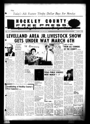 Hockley County Free Press (Levelland, Tex.), Vol. 1, No. 5, Ed. 1 Sunday, March 1, 1964