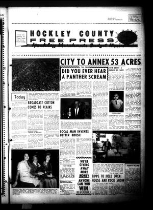 Hockley County Free Press (Levelland, Tex.), Vol. 1, No. 47, Ed. 1 Thursday, November 12, 1964
