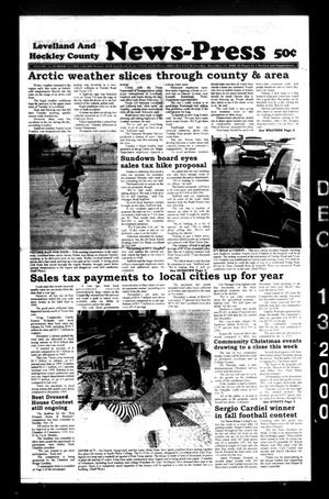 Levelland and Hockley County News-Press (Levelland, Tex.), Vol. 22, No. 74, Ed. 1 Wednesday, December 13, 2000