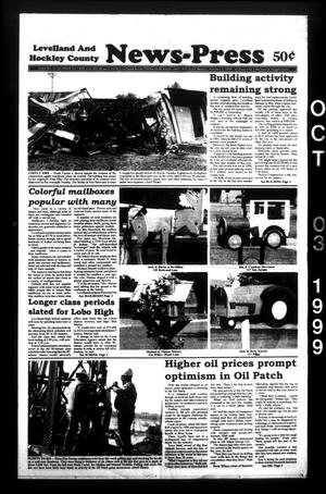 Primary view of object titled 'Levelland and Hockley County News-Press (Levelland, Tex.), Vol. 21, No. 53, Ed. 1 Sunday, October 3, 1999'.