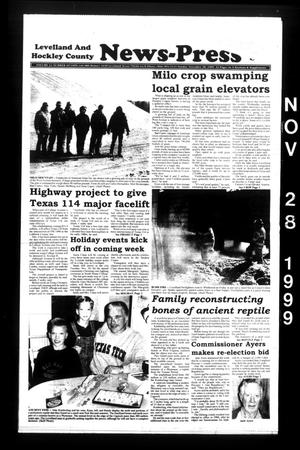 Primary view of object titled 'Levelland and Hockley County News-Press (Levelland, Tex.), Vol. 21, No. 69, Ed. 1 Sunday, November 28, 1999'.