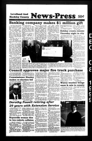 Primary view of object titled 'Levelland and Hockley County News-Press (Levelland, Tex.), Vol. 21, No. 72, Ed. 1 Wednesday, December 8, 1999'.