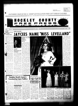 Hockley County Free Press (Levelland, Tex.), Vol. 1, No. 19, Ed. 1 Sunday, June 7, 1964