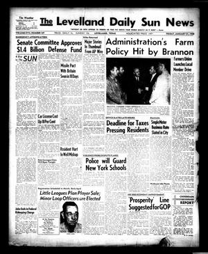 The Levelland Daily Sun News (Levelland, Tex.), Vol. 17, No. 107, Ed. 1 Friday, January 31, 1958