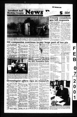 Levelland and Hockley County News-Press (Levelland, Tex.), Vol. 23, No. 90, Ed. 1 Wednesday, February 7, 2001