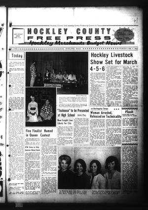 Primary view of object titled 'Hockley County Free Press (Levelland, Tex.), Vol. 2, No. 4, Ed. 1 Thursday, February 11, 1965'.