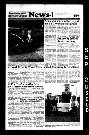 Levelland and Hockley County News-Press (Levelland, Tex.), Vol. 22, No. 50, Ed. 1 Wednesday, September 20, 2000