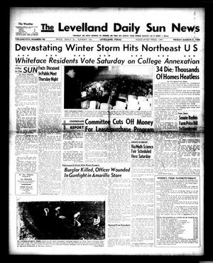 The Levelland Daily Sun News (Levelland, Tex.), Vol. 17, No. 143, Ed. 1 Friday, March 21, 1958