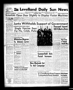 The Levelland Daily Sun News (Levelland, Tex.), Vol. 17, No. 102, Ed. 1 Friday, January 24, 1958