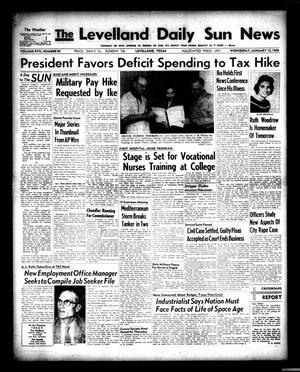 The Levelland Daily Sun News (Levelland, Tex.), Vol. 17, No. 95, Ed. 1 Wednesday, January 15, 1958