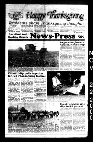 Levelland and Hockley County News-Press (Levelland, Tex.), Vol. 22, No. 68, Ed. 1 Wednesday, November 22, 2000