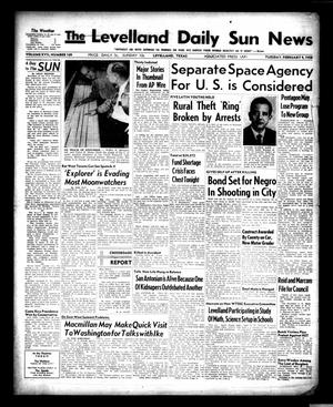 The Levelland Daily Sun News (Levelland, Tex.), Vol. 17, No. 109, Ed. 1 Tuesday, February 4, 1958