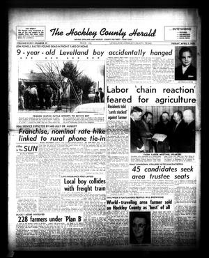 Primary view of object titled 'The Hockley County Herald (Levelland, Tex.), Vol. 34, No. 29, Ed. 1 Friday, April 3, 1959'.