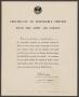Text: Certificate of Honorable Service with the Army Air Forces