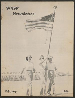 Primary view of object titled 'WASP Newsletter, February, 1946'.
