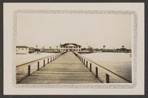 Primary view of object titled '[Pier at Panama City Beach]'.