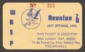 Primary view of [1976 WASP Reunion Ticket]