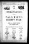 Thumbnail image of item number 3 in: 'Palo Pinto County Star (Palo Pinto, Tex.), Vol. 62, No. 1, Ed. 1 Friday, June 24, 1938'.