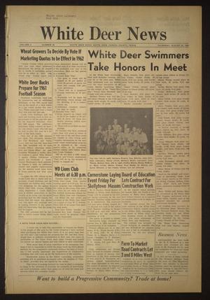 White Deer News (White Deer, Tex.), Vol. 2, No. 24, Ed. 1 Thursday, August 24, 1961