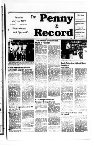 The Penny Record (Bridge City, Tex.), Vol. 31, No. 9, Ed. 1 Tuesday, July 11, 1989