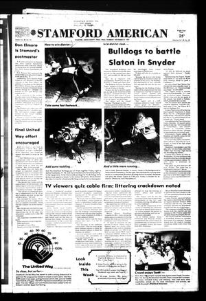 Stamford American (Stamford, Tex.), Vol. 58, No. 33, Ed. 1 Thursday, November 22, 1979