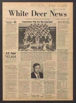 White Deer News (White Deer, Tex.), Vol. 16, No. 37, Ed. 1 Thursday, November 6, 1975