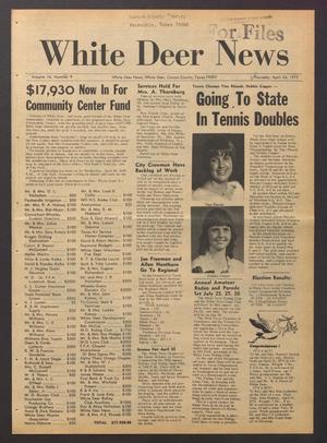 White Deer News (White Deer, Tex.), Vol. 16, No. 9, Ed. 1 Thursday, April 24, 1975