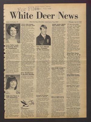 White Deer News (White Deer, Tex.), Vol. 15, No. 12, Ed. 1 Thursday, May 16, 1974