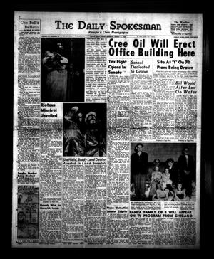 Primary view of object titled 'The Daily Spokesman (Pampa, Tex.), Vol. 4, No. 78, Ed. 1 Friday, March 11, 1955'.