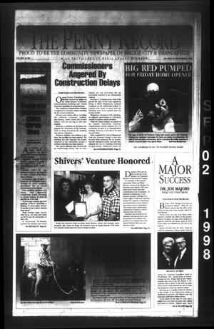 The Penny Record (Bridge City, Tex.), Vol. 40, No. 18, Ed. 1 Wednesday, September 2, 1998