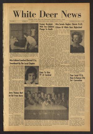 White Deer News (White Deer, Tex.), Vol. 4, No. 35, Ed. 1 Thursday, October 10, 1963
