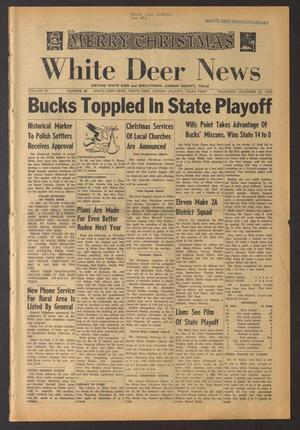 White Deer News (White Deer, Tex.), Vol. 6, No. 46, Ed. 1 Thursday, December 23, 1965