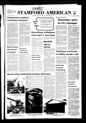 Stamford American (Stamford, Tex.), Vol. 57, No. 50, Ed. 1 Thursday, March 22, 1979