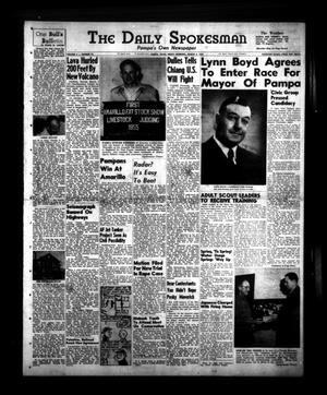 The Daily Spokesman (Pampa, Tex.), Vol. 4, No. 72, Ed. 1 Friday, March 4, 1955