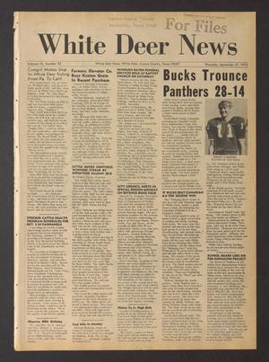 White Deer News (White Deer, Tex.), Vol. 14, No. 32, Ed. 1 Thursday, September 27, 1973