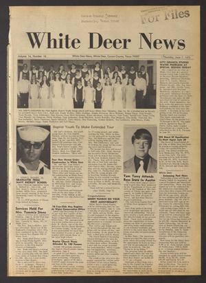 White Deer News (White Deer, Tex.), Vol. 14, No. 16, Ed. 1 Thursday, June 7, 1973