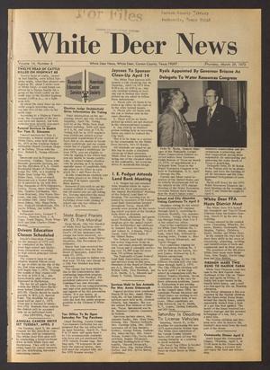 White Deer News (White Deer, Tex.), Vol. 14, No. 6, Ed. 1 Thursday, March 29, 1973