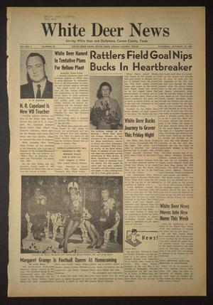 White Deer News (White Deer, Tex.), Vol. 2, No. 32, Ed. 1 Thursday, October 19, 1961
