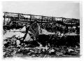 Photograph: [Crushed train cars after the 1947 Texas City Disaster]