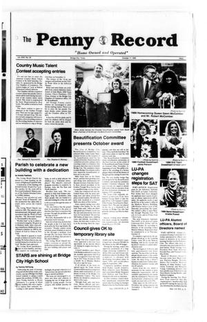 The Penny Record (Bridge City, Tex.), Vol. 31, No. 23, Ed. 1 Tuesday, October 17, 1989