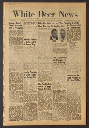 White Deer News (White Deer, Tex.), Vol. 6, No. 29, Ed. 1 Thursday, August 26, 1965